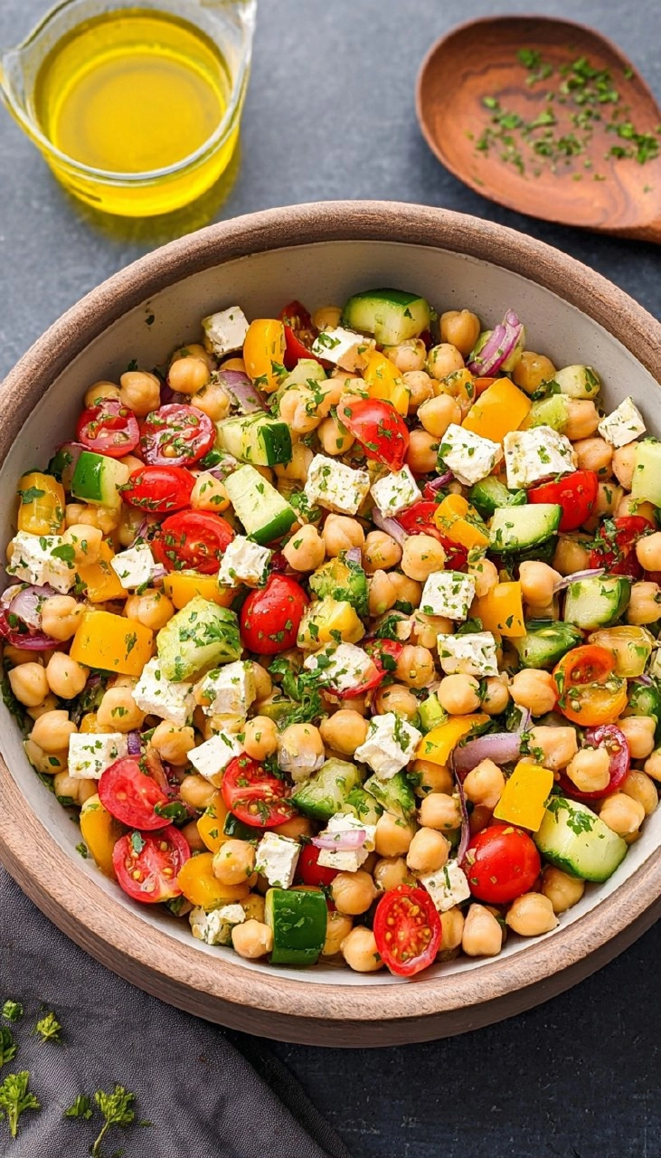 Chickpea Salad 100 Chickpea Salad