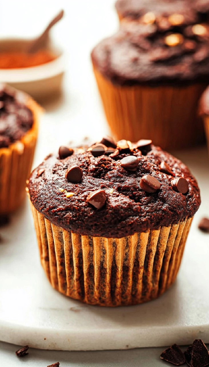 Chocolate Banana Muffins