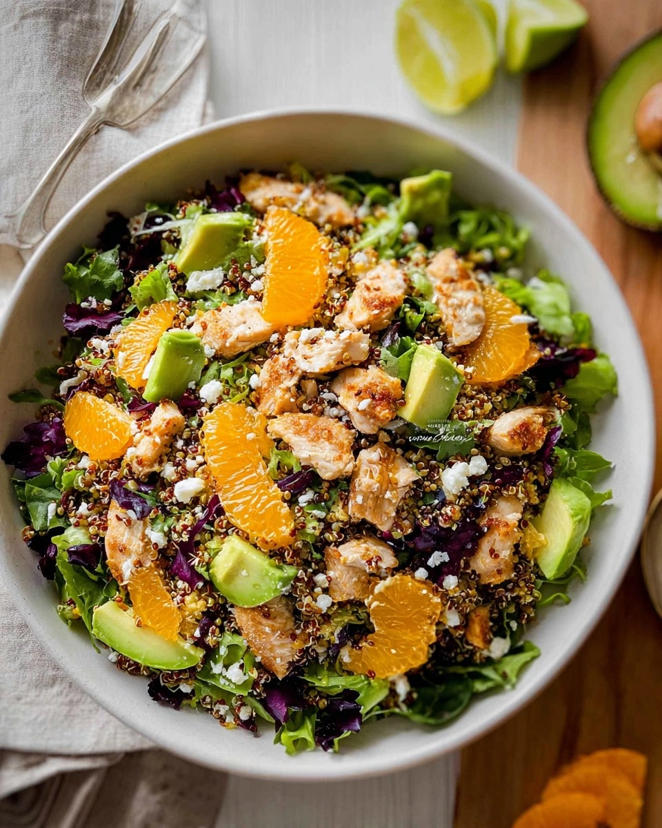 Citrus Chicken Quinoa Salad