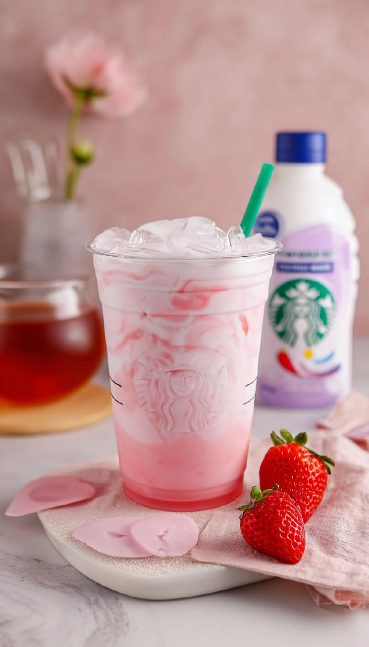 Copycat Starbucks Pink Drink
