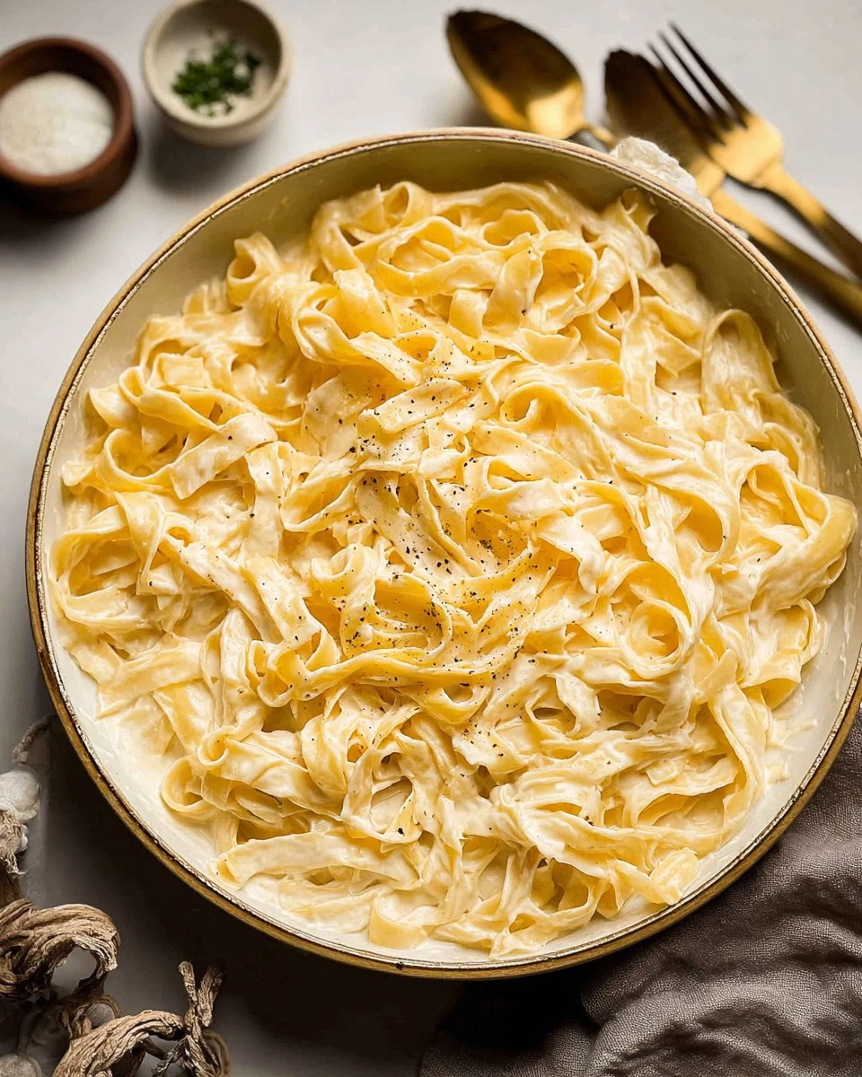 Cottage Cheese Alfredo (High Protein Pasta)