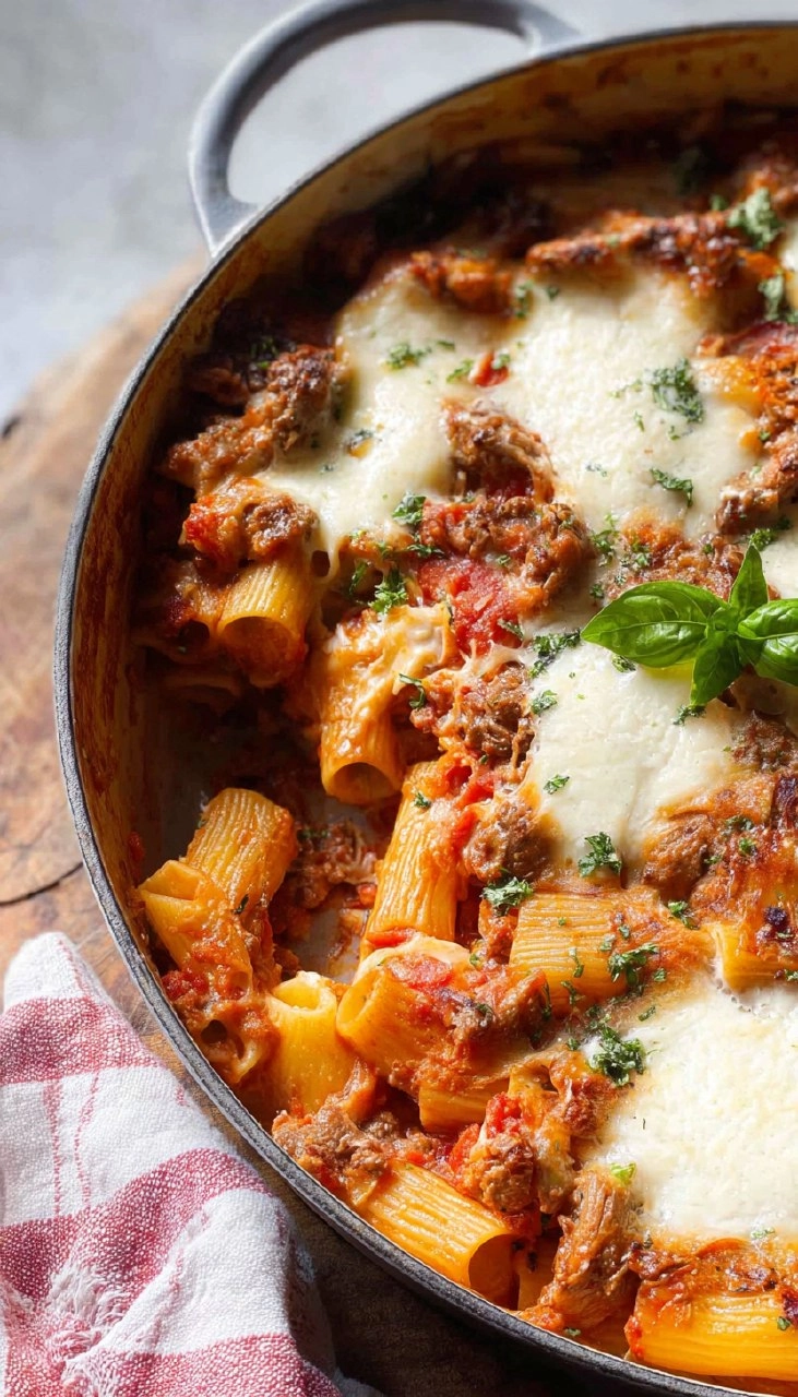 Cottage Cheese Pasta Bake