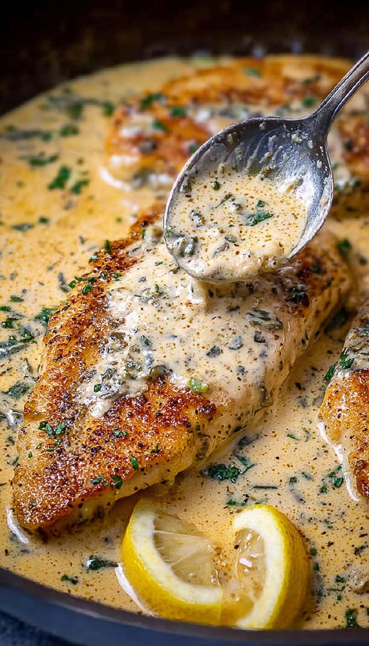 Creamy Garlic Chicken Breasts