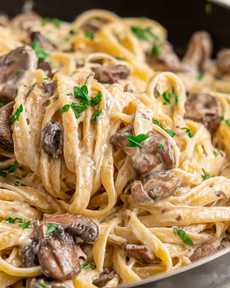 Creamy-Mushroom-Pasta-Recipe