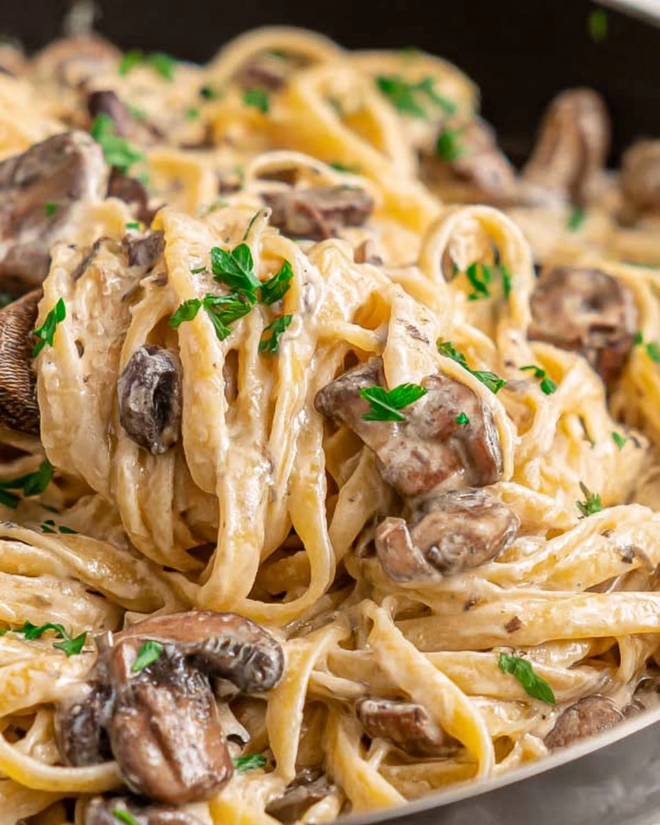 Creamy Mushroom Pasta