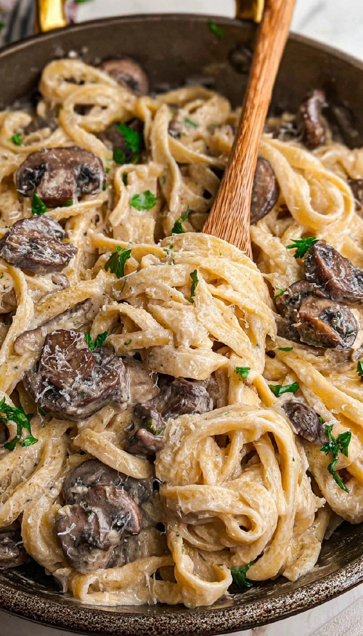 Creamy Mushroom Pasta