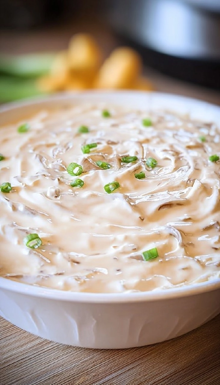 Crockpot Onion Dip