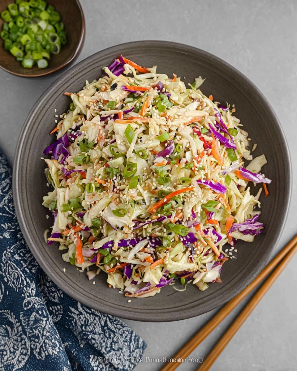 Easy Asian Slaw