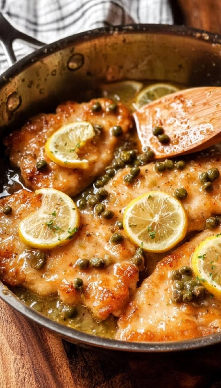 Easy Lemon Chicken Piccata (One Skillet, Paleo, Whole30, Gluten Free)