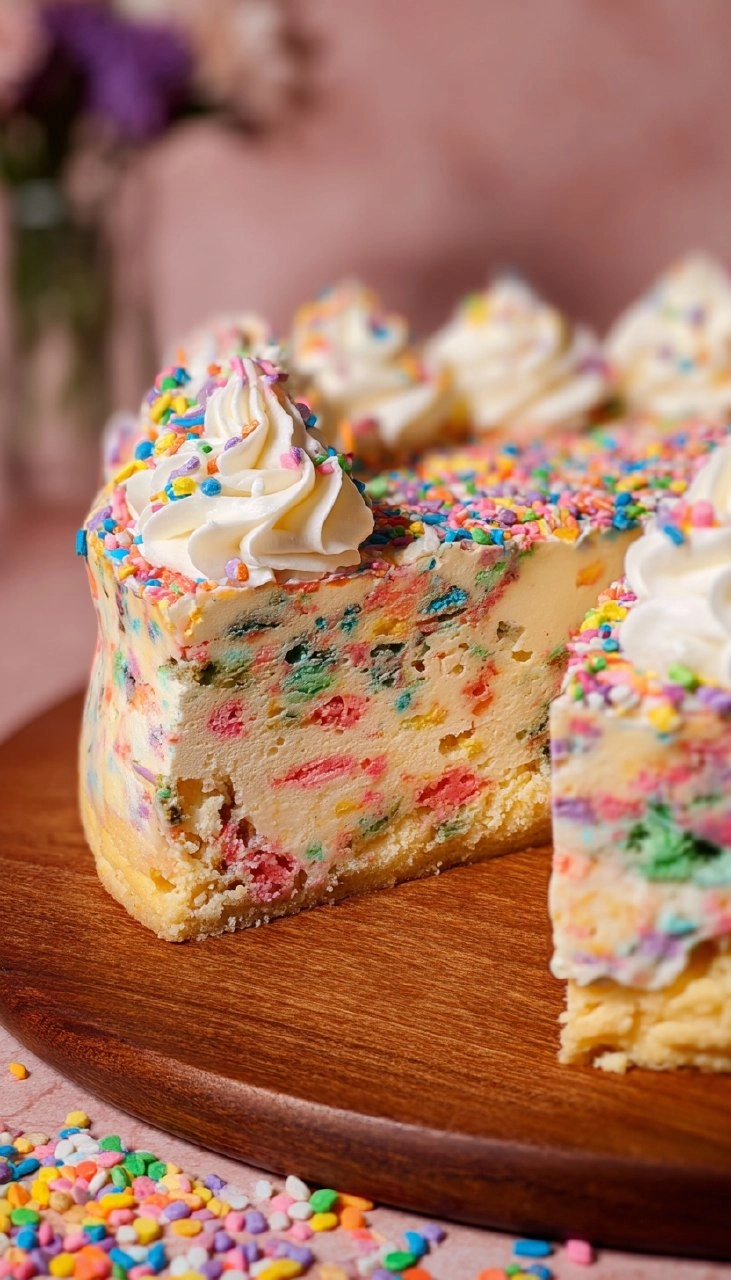 Funfetti Cake Cheesecake