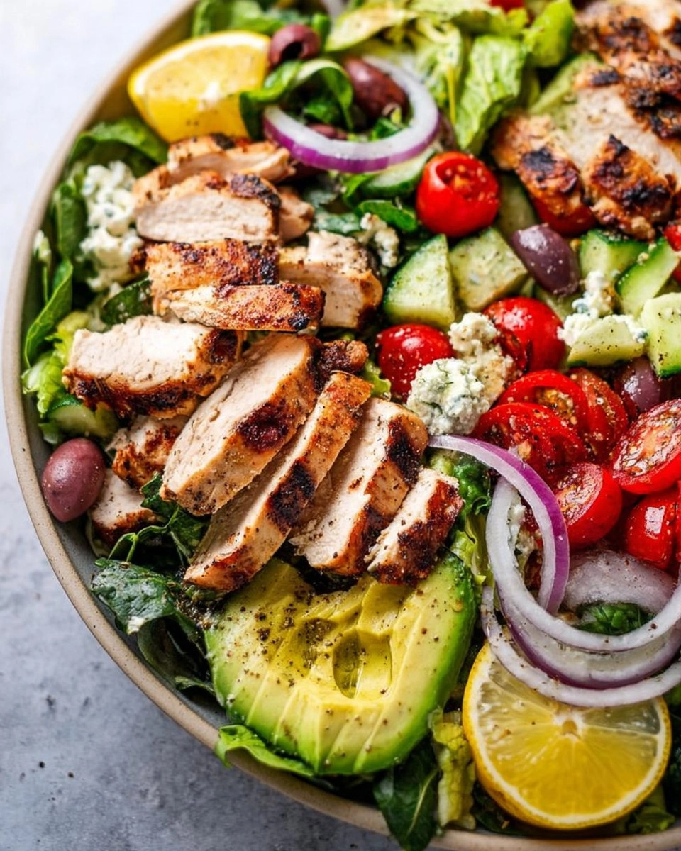 Healthy Greek Chicken Salad (High Protein, Easy Meal Prep)