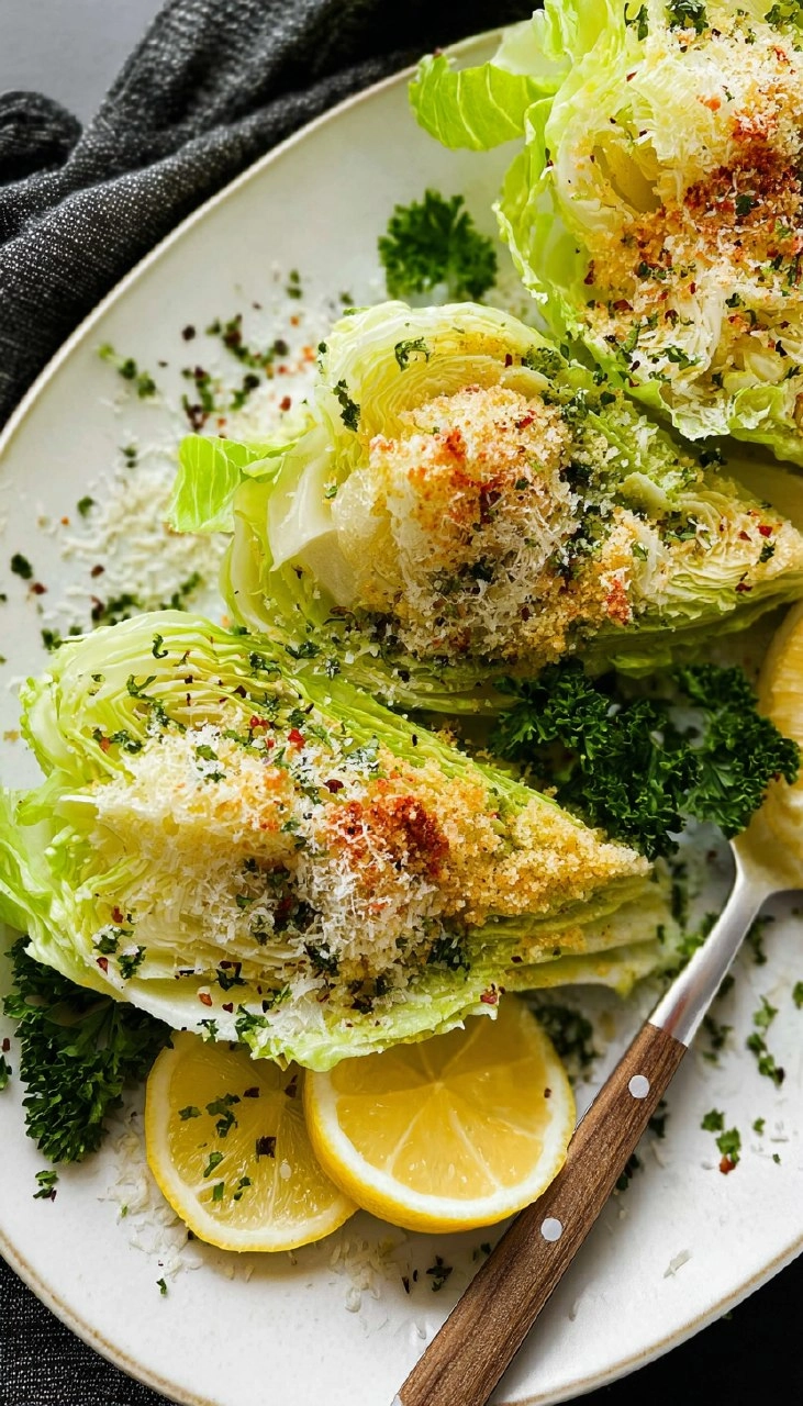 Lemon Parmesan Wedge Salad 110 Lemon Parmesan Wedge Salad