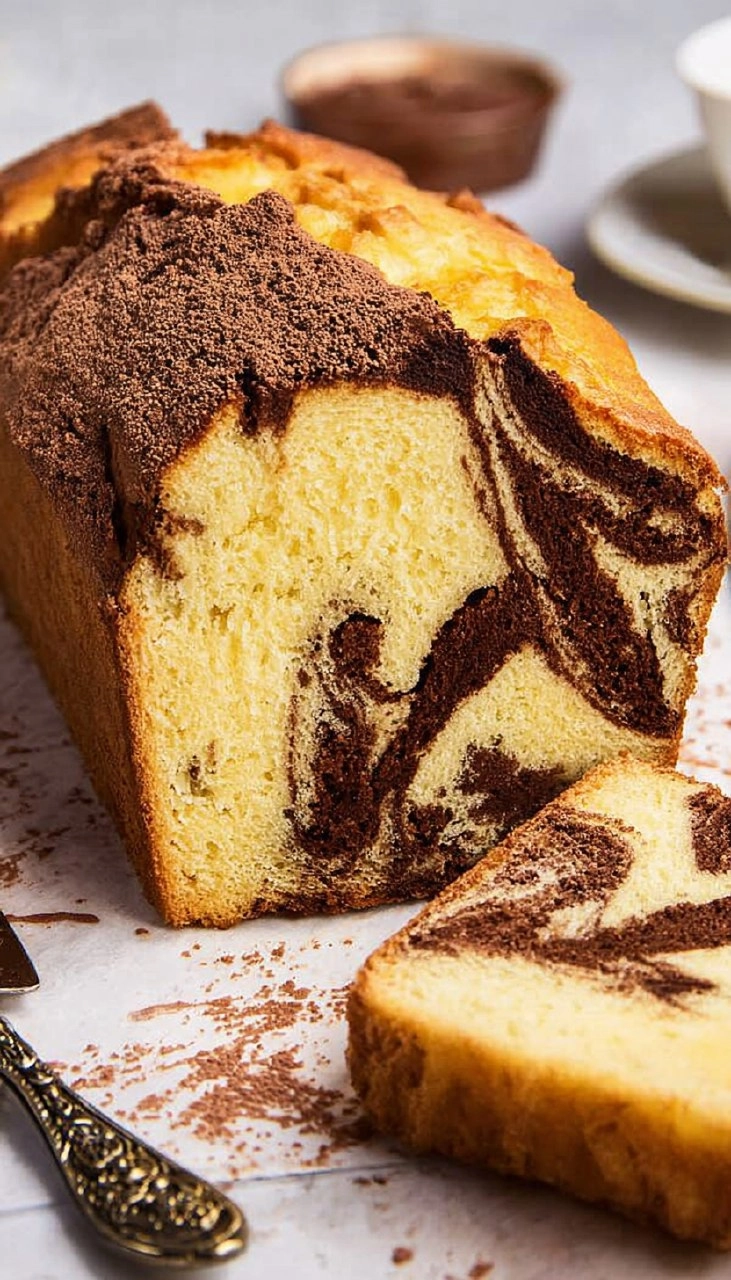 Marble Loaf Cake