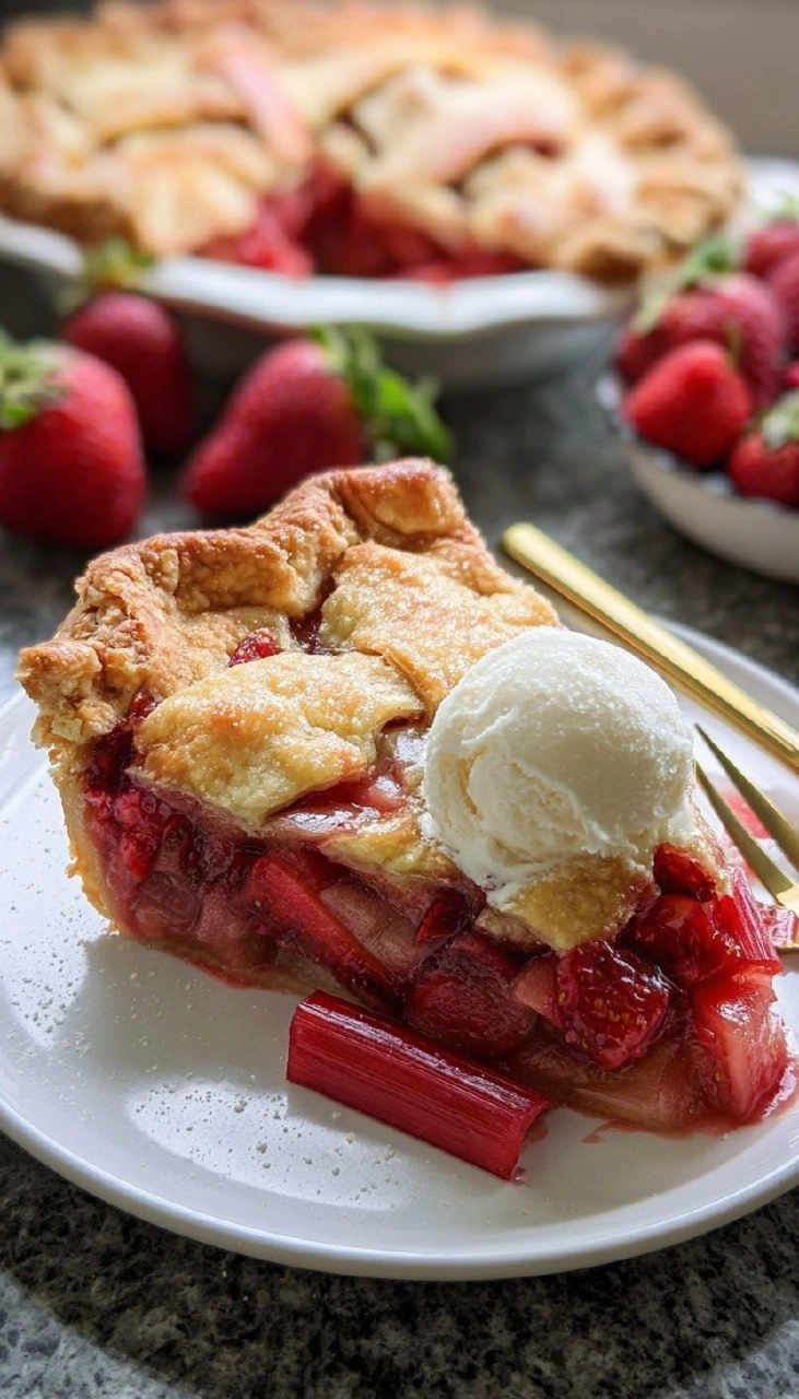 Strawberry Rhubarb Pie