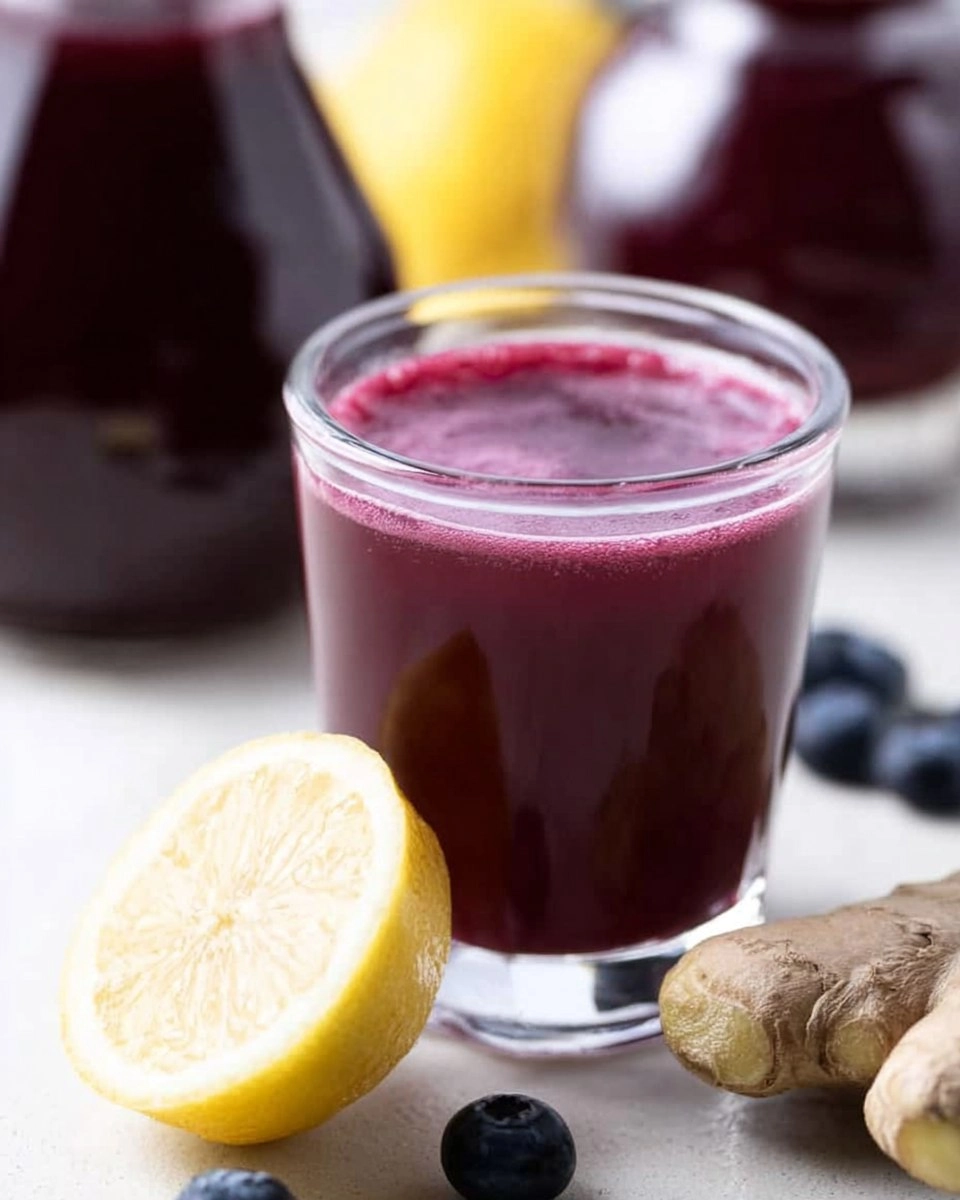 Superfood Blueberry Lemon Shot