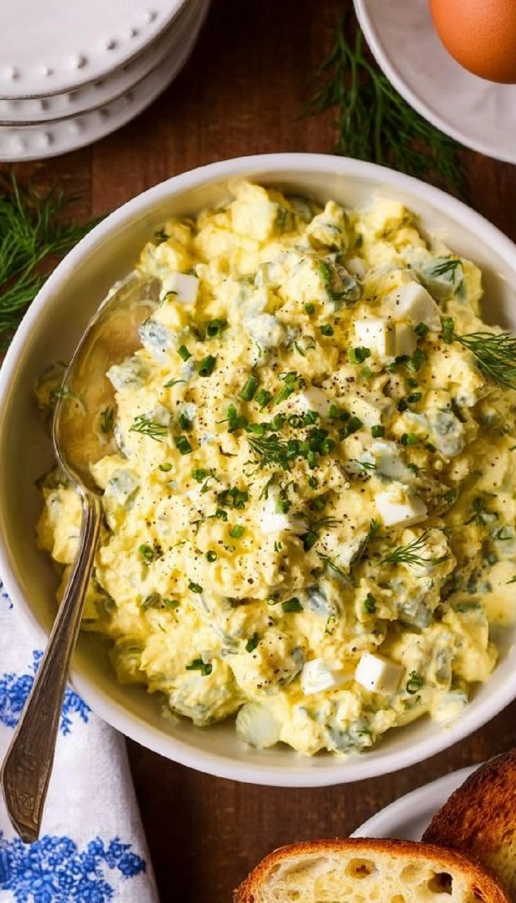 The Best Dill Pickle Egg Salad (Easy & High Protein)