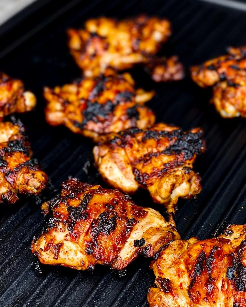 BBQ Chicken Thighs | Sticky Oven-Baked Summer Chicken Dinner