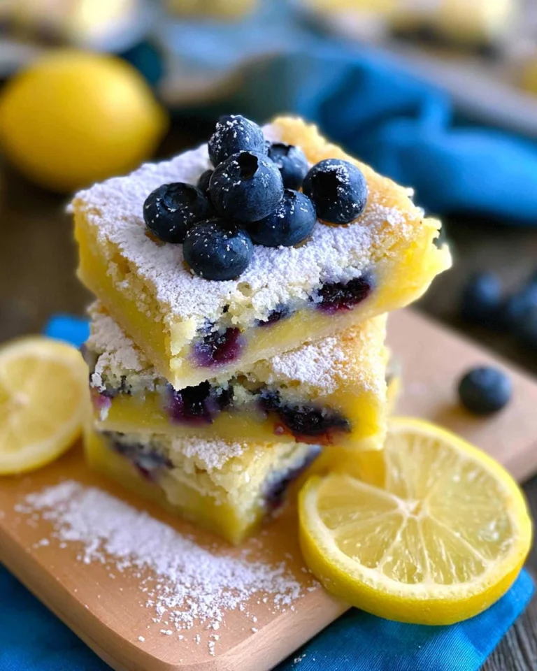 Blueberry-Lemon-Bars-Sweet-Tart-Picnic-Dessert-Squares-Recipe