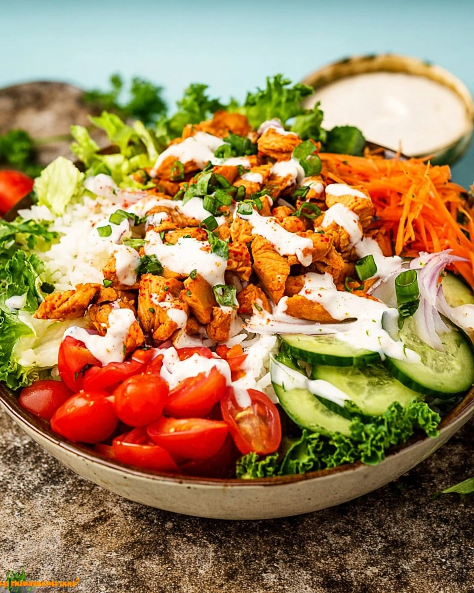 Buffalo Chicken Bowl (With Rice)