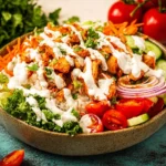 Buffalo Chicken Bowl (With Rice) 126 Buffalo-Chicken-Bowl-With-Rice-Recipe
