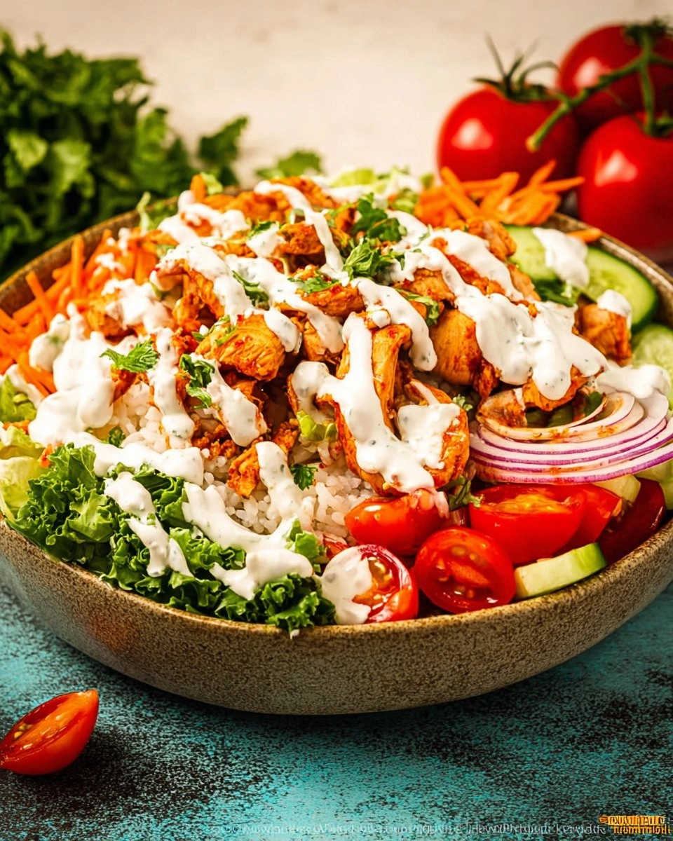 Buffalo Chicken Bowl (With Rice) 124 Buffalo Chicken Bowl (With Rice)