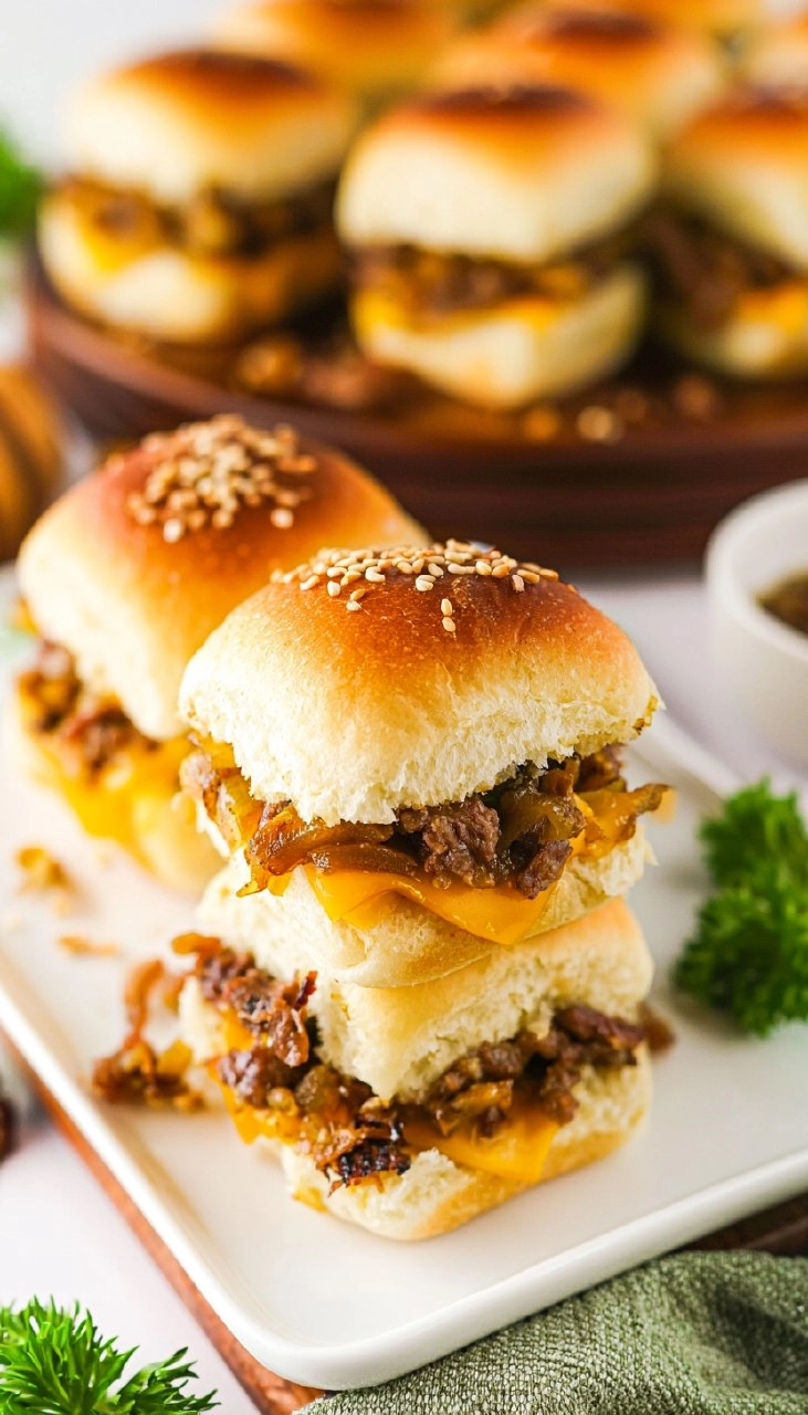 Cheeseburger Sliders | Easy Crowd-Pleasing Memorial Day Appetizer