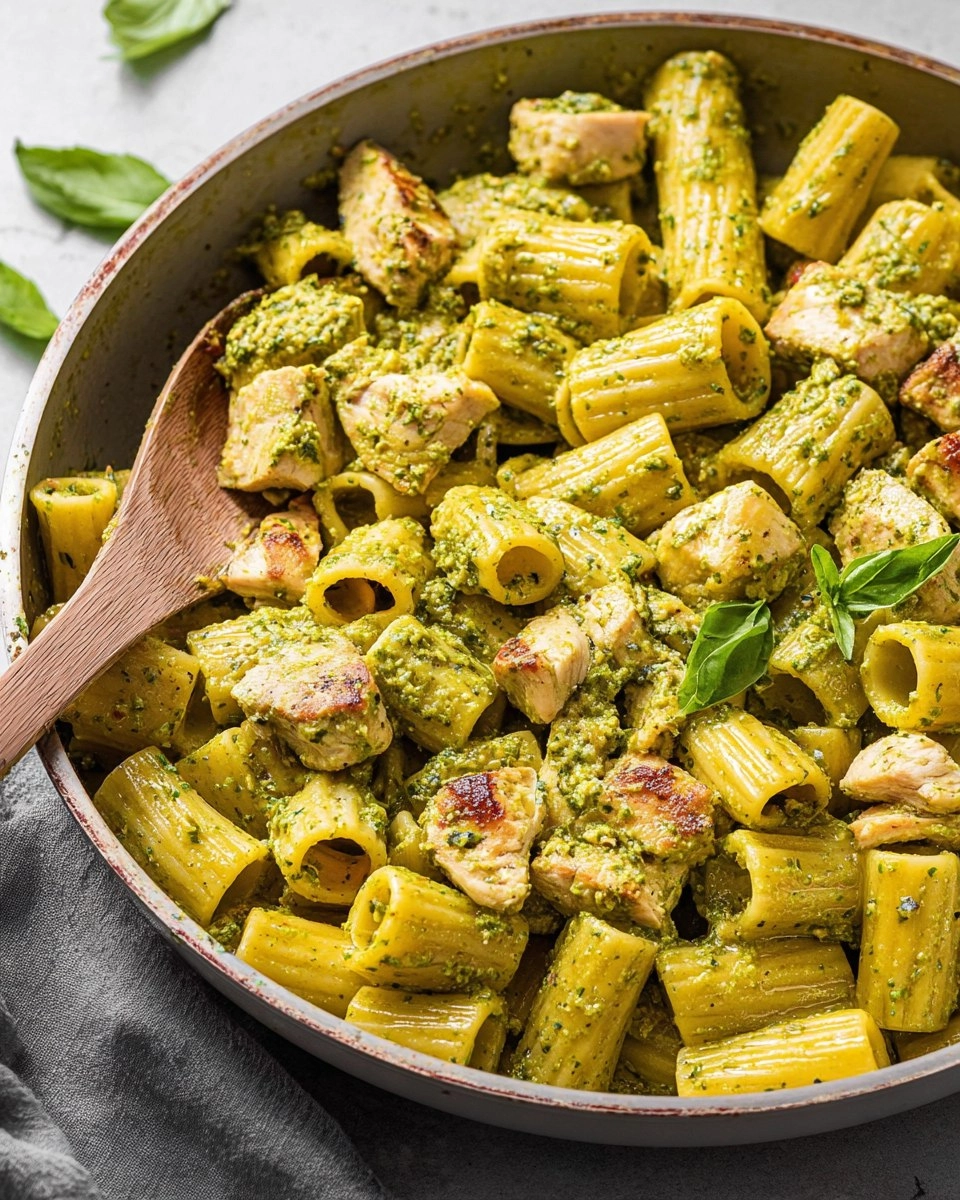 Chicken and Pesto Pasta