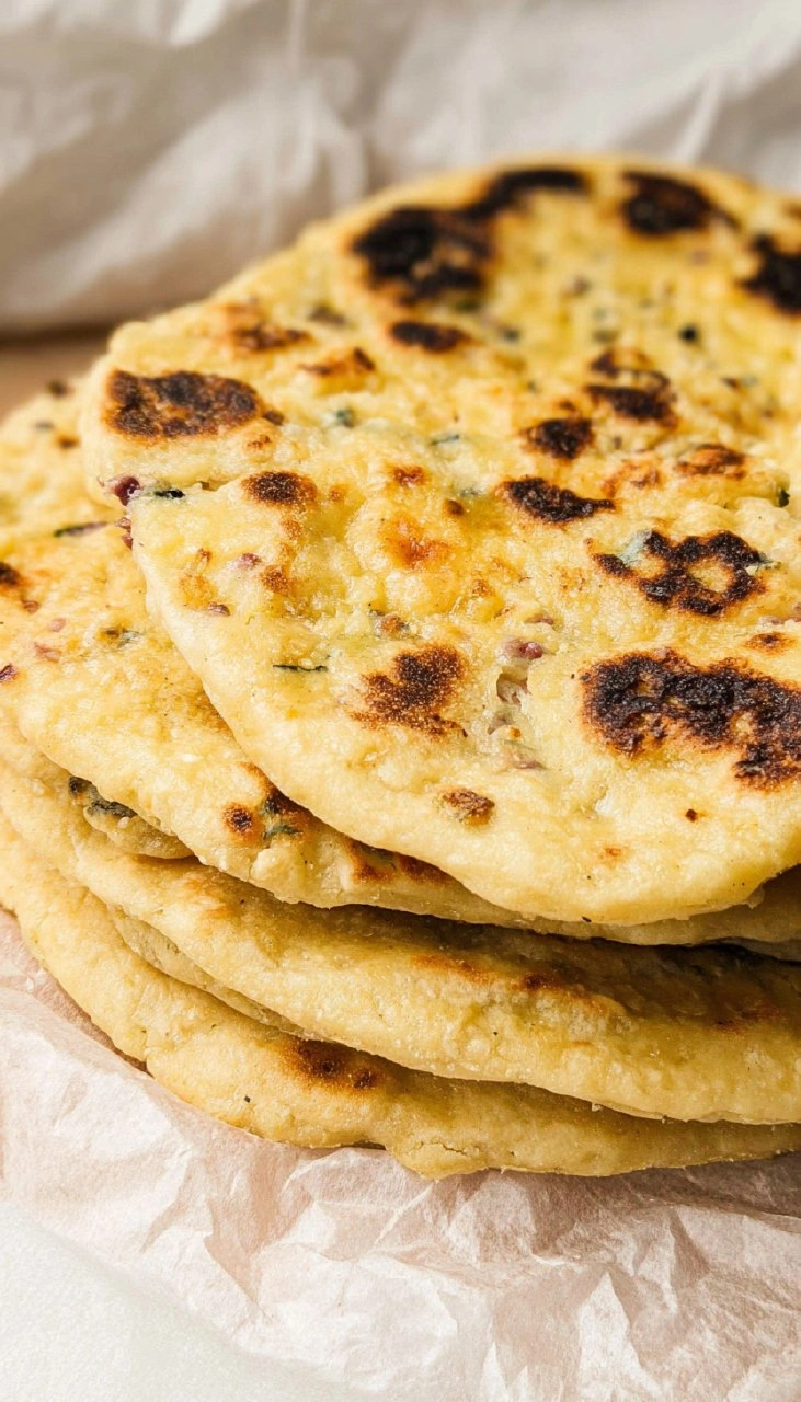 Cottage Cheese Naan Bread