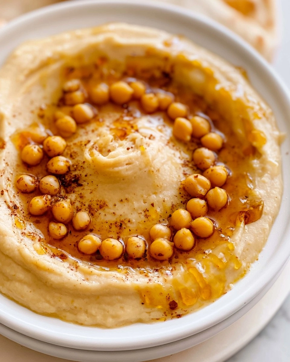 Creamy Hot Honey Hummus