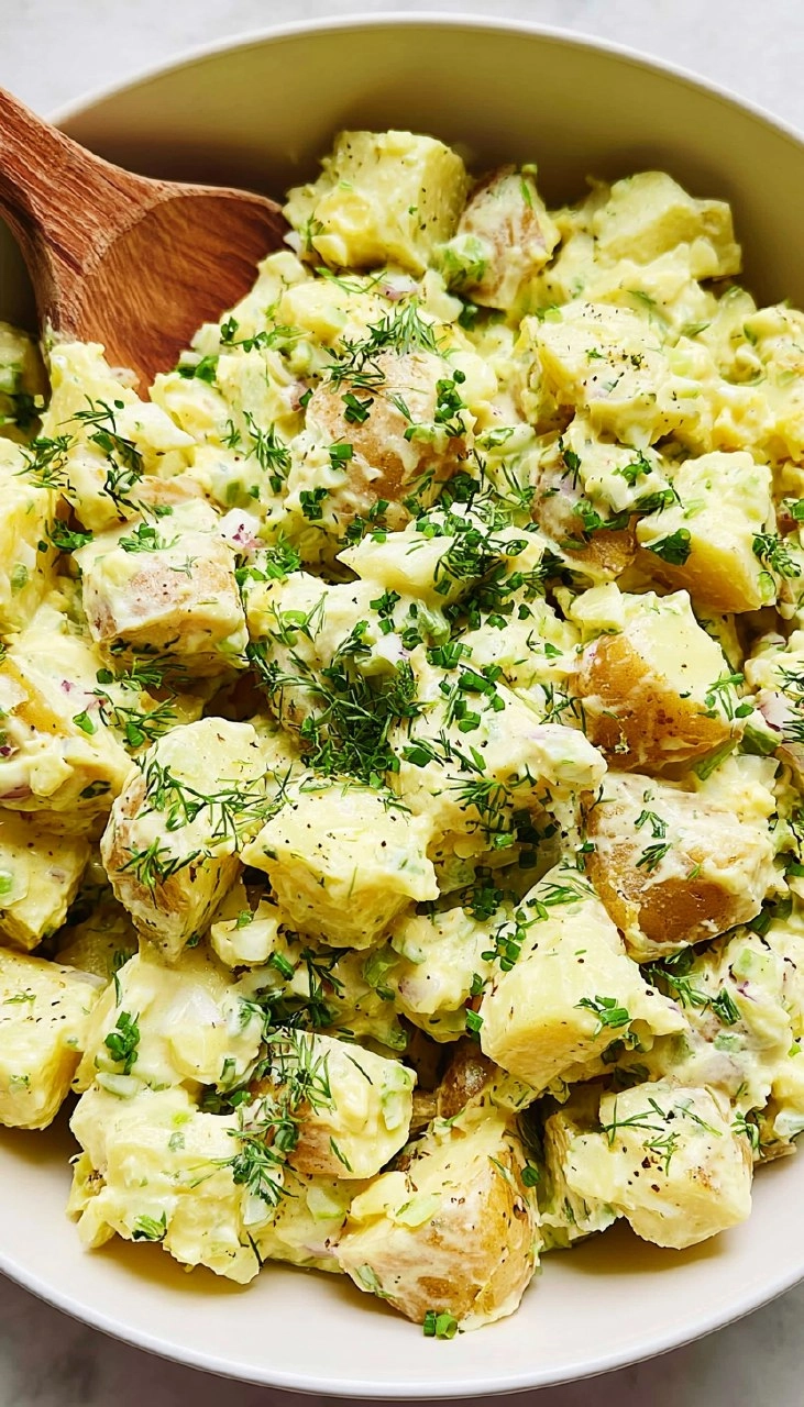 Creamy Potato Salad | Easy Make-Ahead BBQ Side Salad