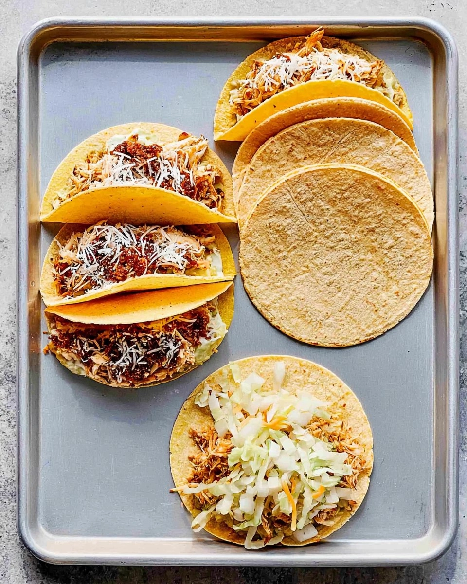 Crispy Baked Chicken Tacos