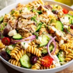 Greek-Chicken-Pasta-Salad-Healthy-High-Protein-Easy-Meal-Prep-Recipe