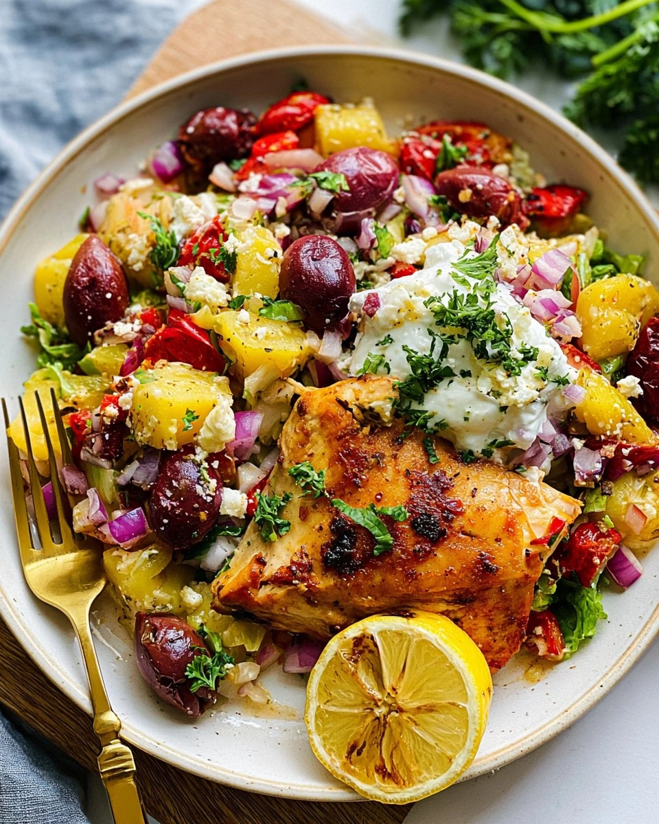 Greek Sheet Pan Chicken
