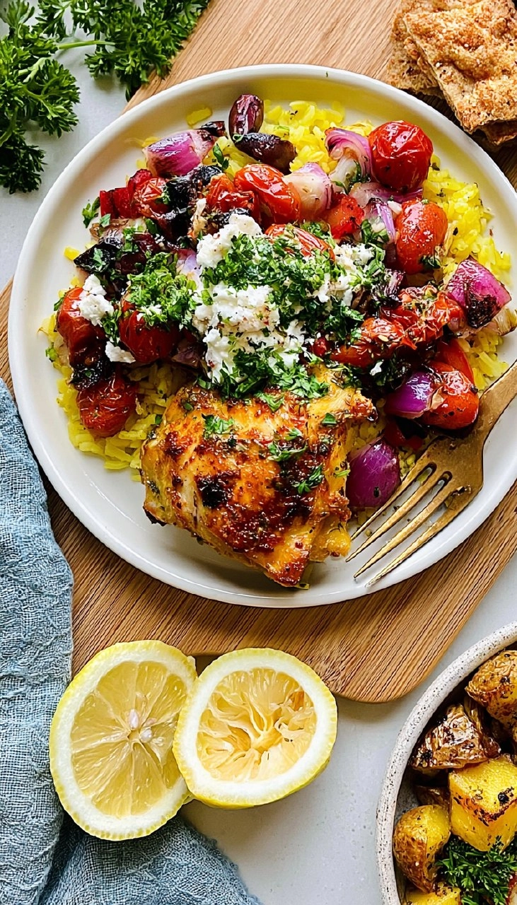 Greek Sheet Pan Chicken