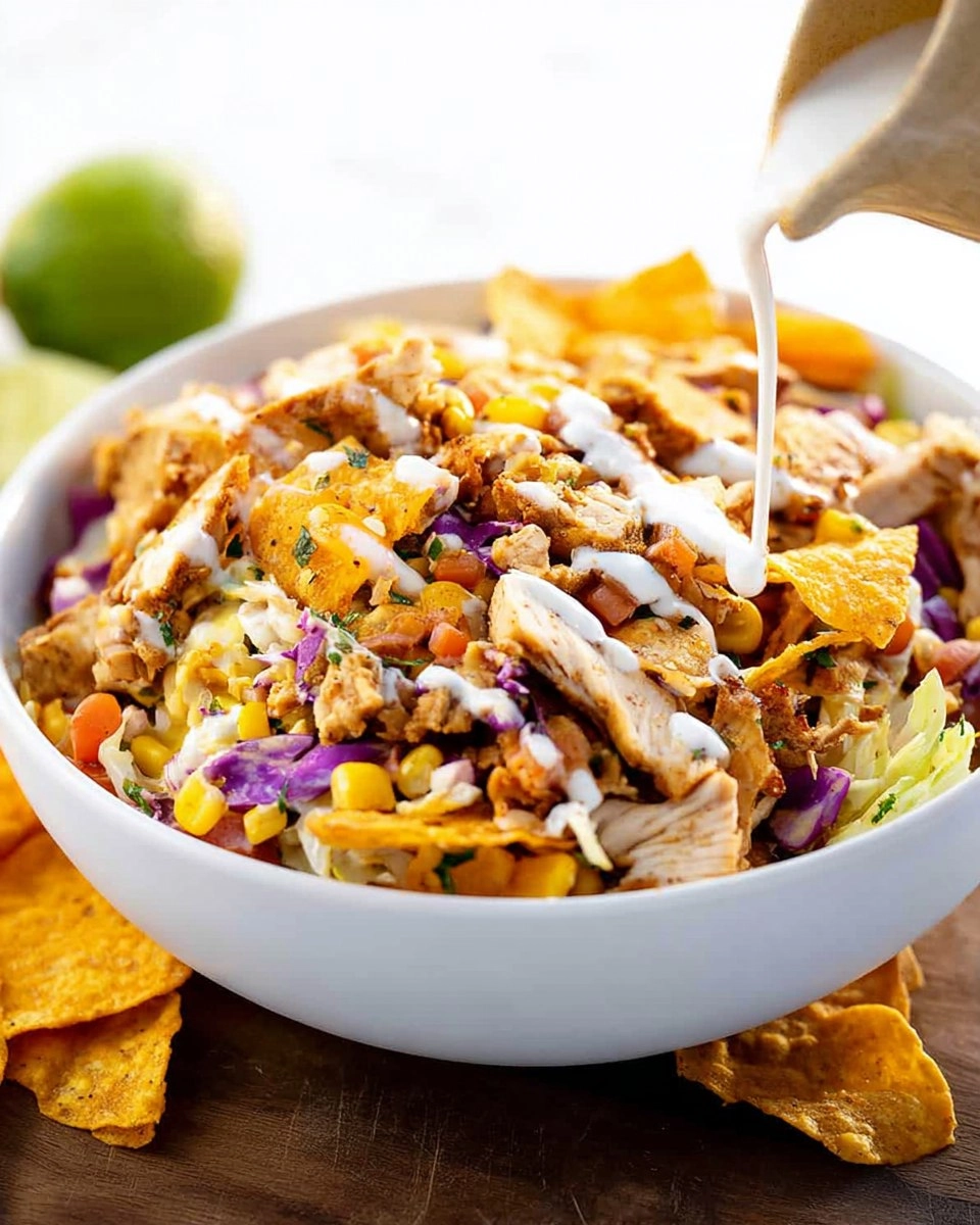 Loaded Chicken Frito Cowboy Cabbage
