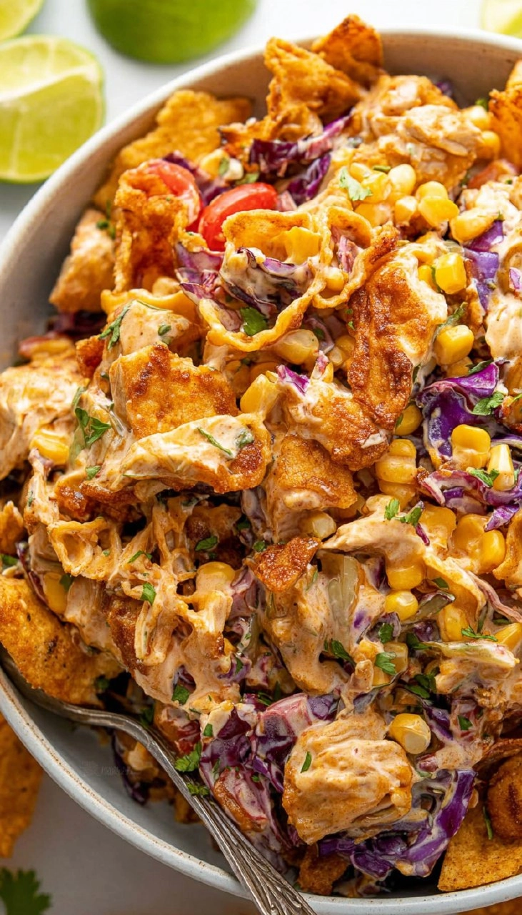 Loaded Chicken Frito Cowboy Cabbage