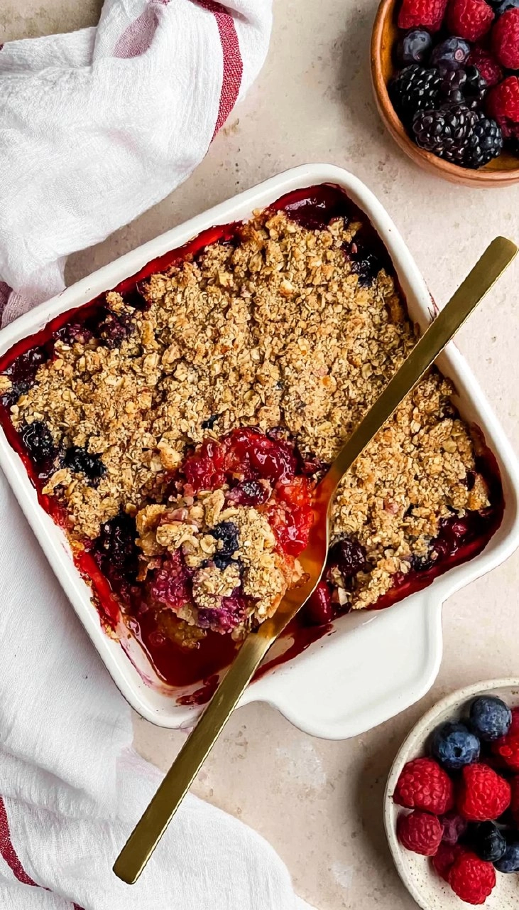 Mixed Berry Crisp