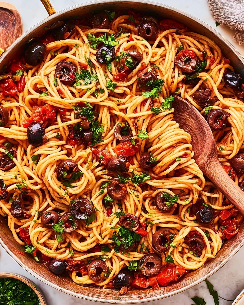 Pasta Puttanesca 104 Pasta Puttanesca