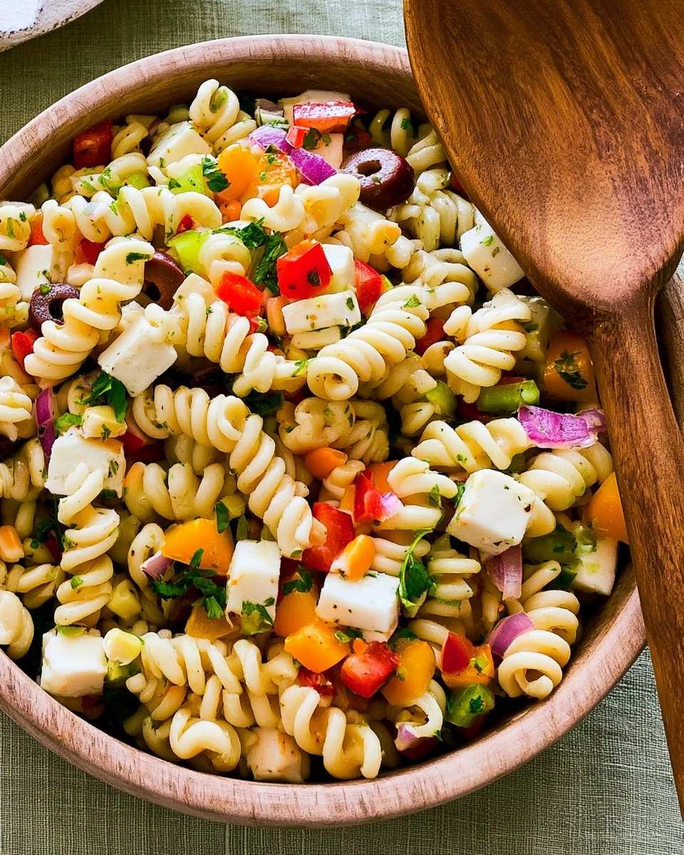 Pasta Salad | Easy Potluck Side for Cookouts and Picnics