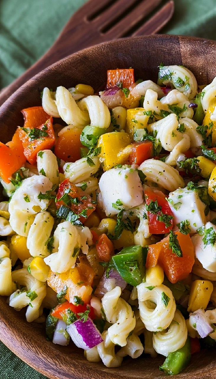 Pasta Salad | Easy Potluck Side for Cookouts and Picnics