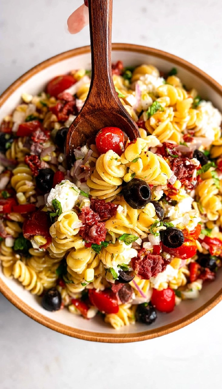 Pasta Salad | Easy Potluck Side for Picnics and BBQs