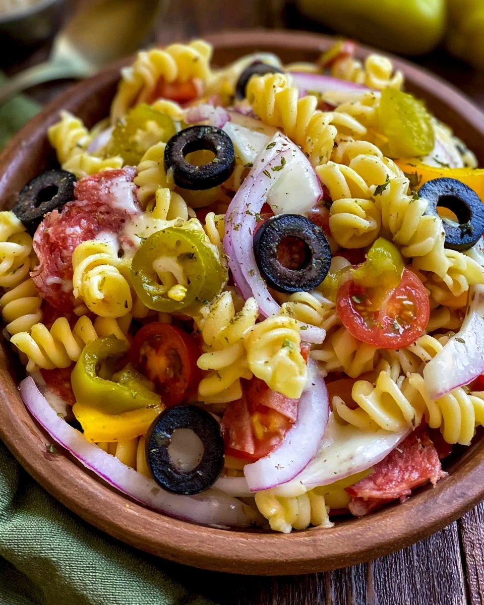 Pepperoncini Pasta Salad 109 Pepperoncini Pasta Salad