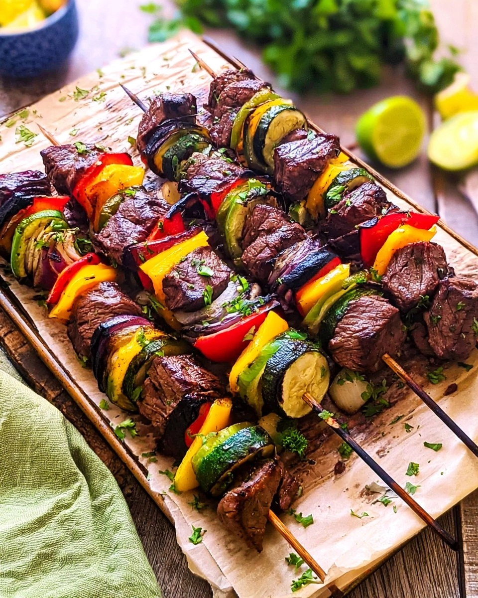 Steak Kabobs | Easy Grilled Skewers for Dad’s Cookout