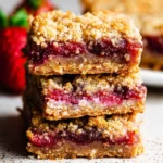 Strawberry-Crumble-Bars-Almond-Flour-Easy-Buttery-Recipe