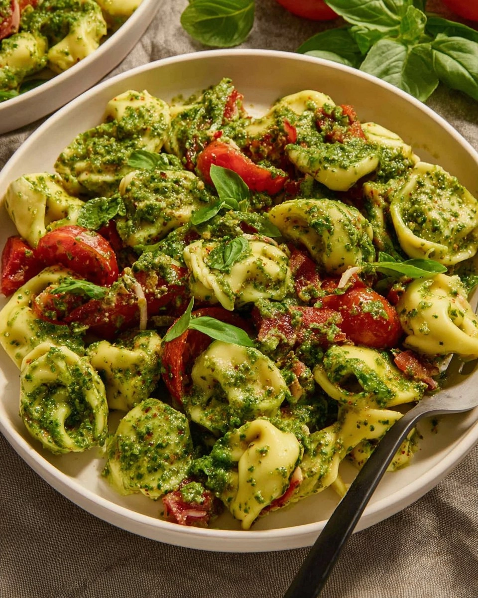 Tortellini Pesto Salad