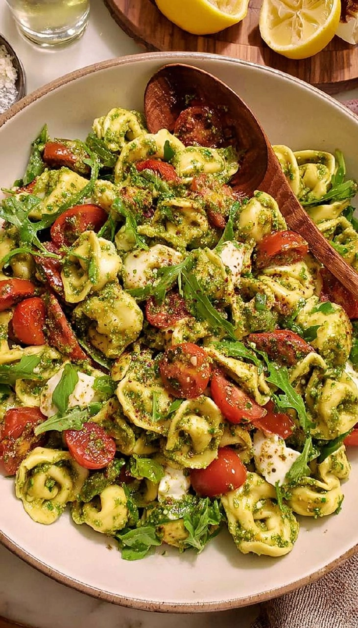 Tortellini Pesto Salad