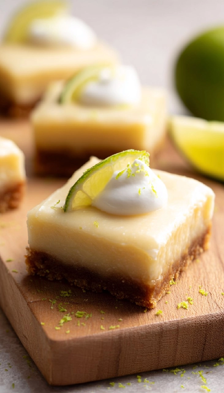 Vegan Key Lime Pie Bars