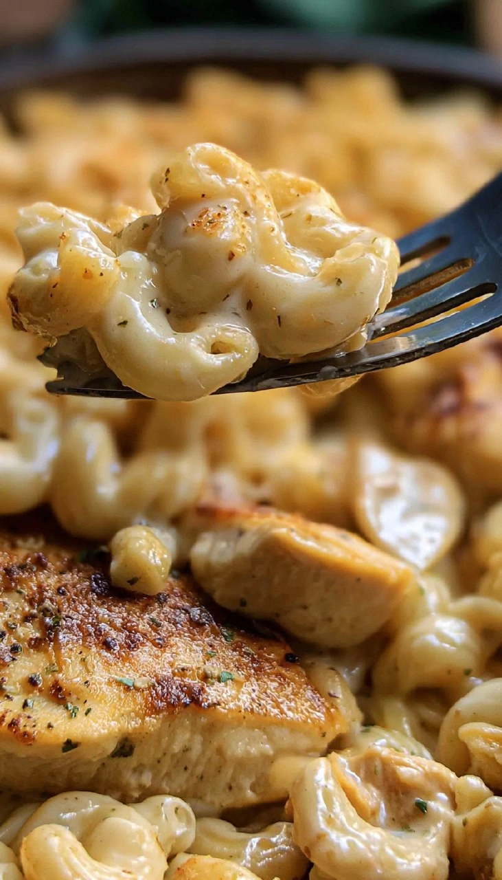 White Cheddar Ranch Chicken Pasta
