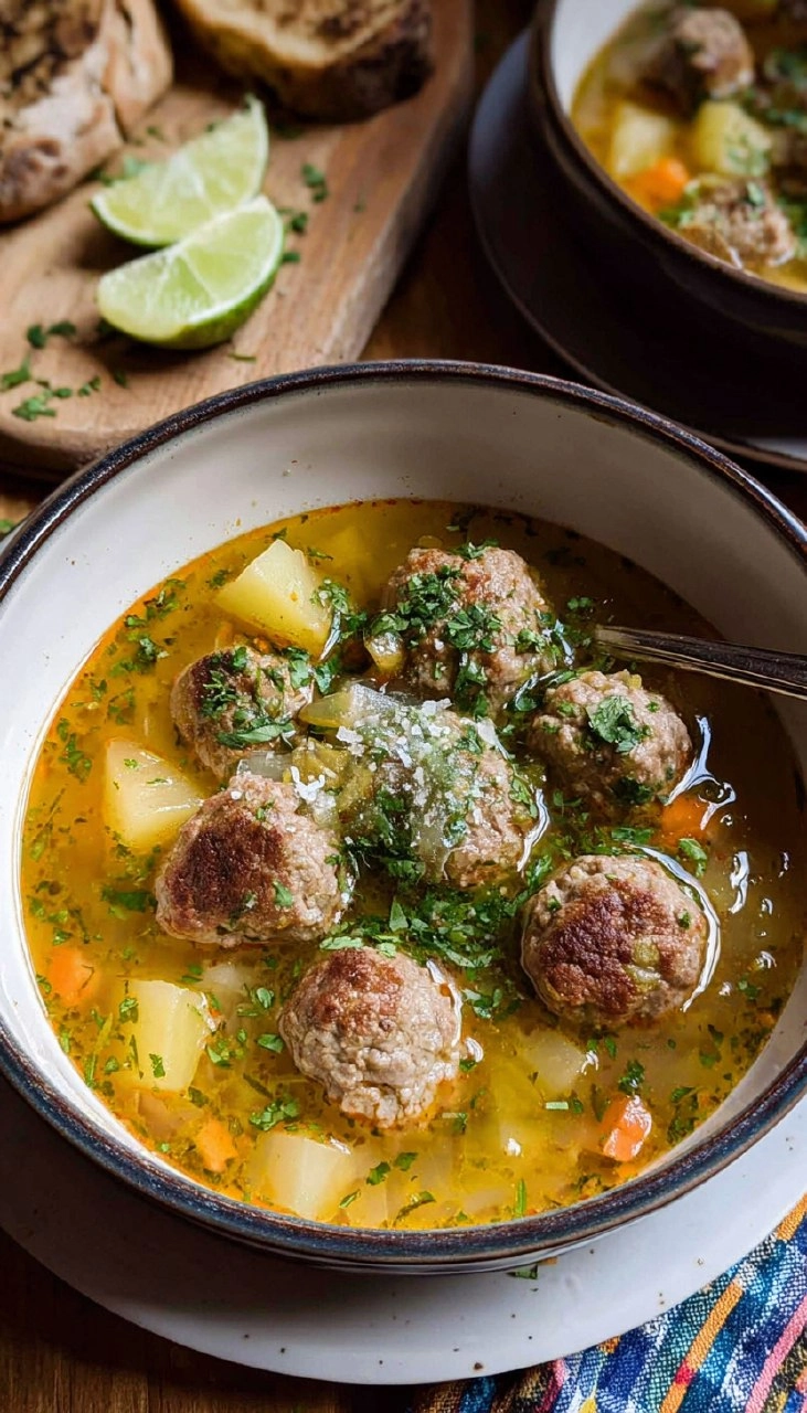 Albondigas: Mexican Meatball Soup 155 Albondigas: Mexican Meatball Soup