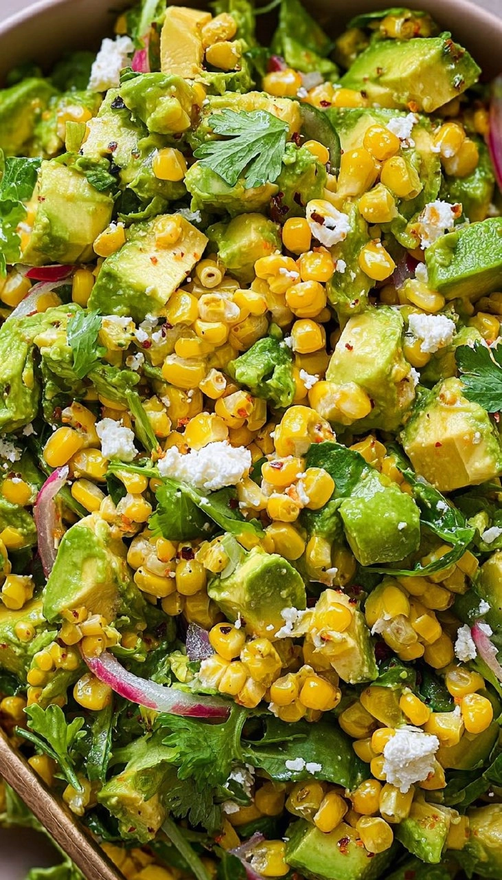 Avocado and Corn Salad 85 Avocado and Corn Salad